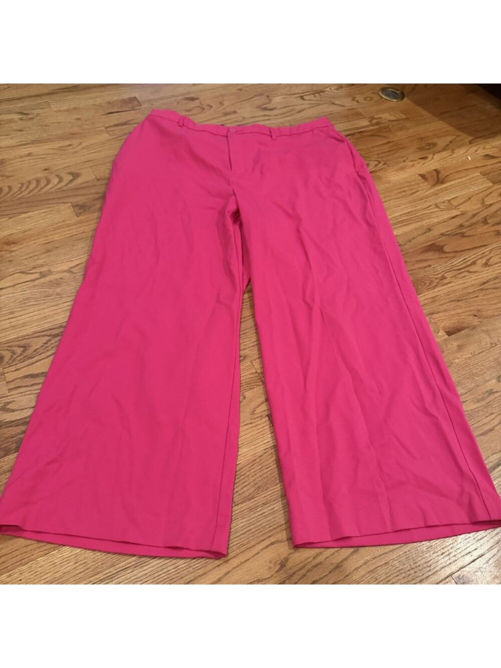 Ava & Viv Womens SIze 20 Pink WIde Leg Pants New